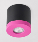 Preview: BIOLEDEX Deckenbeleuchtung Pikko schwarz / rosa GU10 MR16