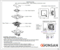 Preview: Gunsan Eqona Taster Licht mit Beleuchtung Weiss UP 01401100200106
