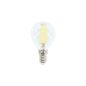 Preview: Bemko LED Lampe E14 G45 2700K warmweiss 6W 700Lm 320° Filament LEDs