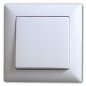 Preview: Gunsan Visage Schalter Ein-/Ausschalter Weiss Rahmen + Einsatz 1281100200101
