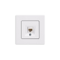 Preview: Gunsan Eqona Datenbuchse RJ45 CAT6 Internet Netzwerk Weiss UP 01401100100169
