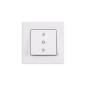Preview: Gunsan Eqona Jalousieschalter Rolladenschalter 1x Schaltwippe Weiss UP 01401100100179