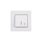 Preview: Gunsan Eqona Wechselschalter mit Beleuchtung Weiss UP 01401100200108