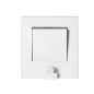 Preview: Gunsan Eqona Schalter mit Notizklemme Weiss UP 01401103100101
