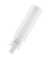 Preview: OSRAM LED Lampe DULUX D Stablampe G24d-1 6W 600Lm 3000K warmweiss