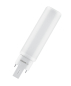 Preview: OSRAM LED Lampe DULUX D Stablampe G24d-1 6W 600Lm 3000K warmweiss