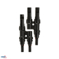 Preview: Schelinger Solaranschluss TYPU MC4 1000V DC doppelparallelles Paar E09-SC4-1,0KV-2T