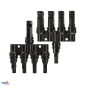 Preview: Schelinger Solaranschluss TYPU MC4 1000V DC 2x doppelparallelles Paar E09-SC4-1,0KV-4T