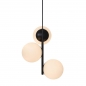 Preview: Pendelleuchte Lilly Nordlux Pendel 3xE14 Pendant schwarz 48603003