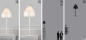 Preview: Tischleuchte Nordlux SENCE Table White weiss Tischlampe 46125001 Design for the People