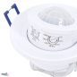 Preview: Bemko Bewegungsmelder 360° IP20 800/400W Unterputz IR weiß B50-SES04WH-A