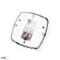 Preview: Bemko Bewegungsmelder 2000W/1000W LED, 360° Zone 4x20m IP20 Aufputz IR weiss B50-SES08WH