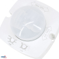 Preview: Bemko Bewegungsmelder 2000W/1000W LED, 360° Zone 4x20m IP20 Aufputz IR weiss B50-SES08WH