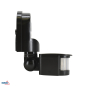 Preview: Bemko Bewegungsmelder 180° IP44 1200/600W Aufputz IR schwarz B50-SES10BL