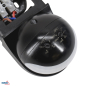 Preview: Bemko Bewegungsmelder 180° IP44 1200/600W Aufputz IR schwarz B50-SES12BL-A