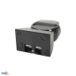 Preview: Bemko Bewegungsmelder 180° IP65 1200/300W Aufputz IR schwarz B50-SES15BL