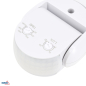 Preview: Bemko Bewegungsmelder 180° IP65 1200/300W Aufputz IR weiß B50-SES15WH
