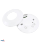 Preview: Bemko Mikrowellensensor Bewegungsmelder 800/300W 360° IP20 Aufputz IR weiss B52-SES60WH-A