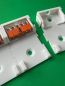 Preview: 5 x SOIXX Halterung XWL Lang für 5er Klemmen WAGO 221-415 Weiß XWL-21W5-031
