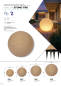 Preview: Gartenleuchte STONO 40 TRK Terrakotta E27 IP65 Kugelleuchte Kanlux 45936