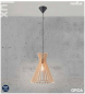 Preview: Hängeleuchte Groa 34 Nordlux braun Holz Pendelleuchte 2112453014