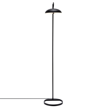 Preview: Minimalistische Nordlux Stehlampe Versale DFTP G9 schwarz 2220064003