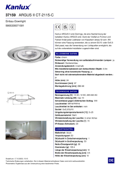 Deckeneinbauleuchte ARGUS II CT-2115-C Chrom Stahl schwenkbar 37159