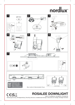 Nordlux LED Einbauleuchte Rosalee Messing IP65 Feuhtraum 7W 2700/3000/4000K dimmbar 2410200135
