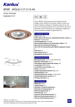 Einbau-Downlight ARGUS II CT-2115-AN Kupfer matt Stahl schwenkbar 37157