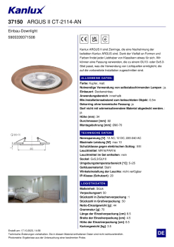 Deckeneinbauspot ARGUS II CT-2114-AN Kupfer matt 37150