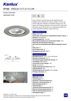 Deckeneinbauleuchte ARGUS II CT-2114-C/M chrom matt 37153