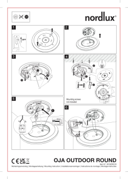 Nordlux LED Deckenleuchte Oja 29 Outdoor Round IP54 3000K 14W schwarz 2618256103