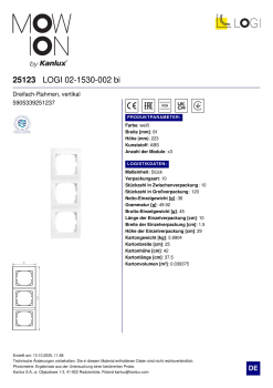 LOGI 2-fach Rahmen Steckdosenabdeckung vertikal Weiss 25123