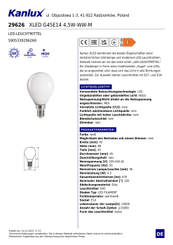 XLED LED Lampe G45 4000K E14 matt 6W Filament Leuchtmittel 810Lm neutralweiss 29629