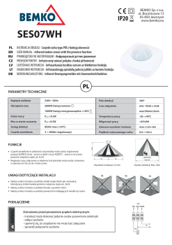 Bemko Bewegungsmelder 360° IP20 Aufputz IR PIR Sensor weiss B50-SES07WH - LED geeignet