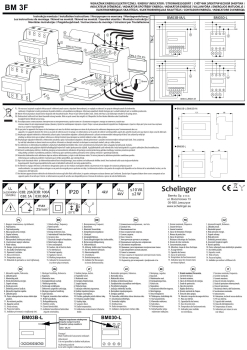 Schelinger Stromzähler 3-Phasen 20(100)A elektronisch A30-BM03B-L