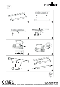 Nordlux LED Spiegelleuchte Sjaver IP44 Wandleuchte 3000/4000K RA90 mit Steckdose weiss 2510451001