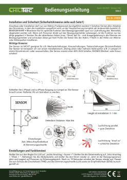Bewegungsmelder 160° IP20 "CT-AB160" IR & Akkustiksensor 3-Draht weiß Unterputz 24058