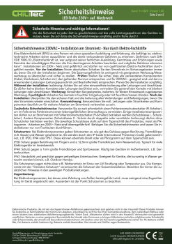 ChiliTec Steckdosensäule 2-fach Anthrazit IP44 Gartensteckdose 23444