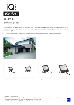 LED Fluter IQ FL-10W-NW 10W IP65 Außenstrahler 4000K Kanlux 33880