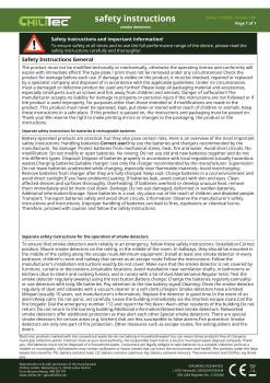 ChilItec Magnetisches Befestigungs-Set für Rauchmelder & Gasmelder 21815