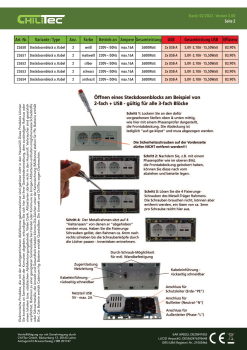 Aufbausteckdosen 2-fach Steckdosenblock + 2x USB A+C 3,1A weiss 23650
