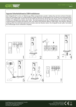 ChiliTec Steckdosensäule 4-fach Anthrazit IP44 Aussensteckdose 23445