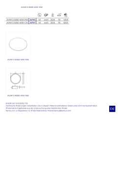 Kanlux LED Leuchte AVAR O 6060 4000K 40W rund Lichtrahmen 26785