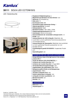 LED Deckenleuchte SOLN CCT 2700K-6500K dimmbar Ø380 schwarz/gold Kanlux 39111