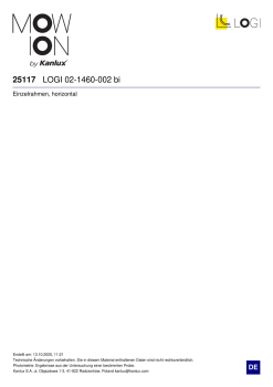 Preview: LOGI 1-fach Rahmen Einzelrahmen Steckdosenabdeckung Weiss 25117