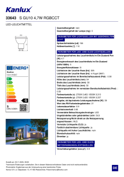 Kanlux SMART LED Lampe S GU10 RGB CCT 4,7W Strahler 33643