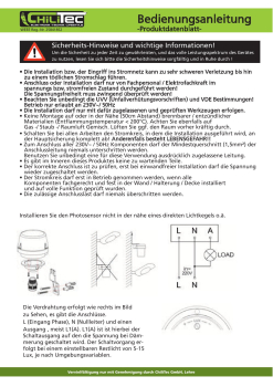 Outdoor Dämmerungsschalter "DS-65" IP44 21178
