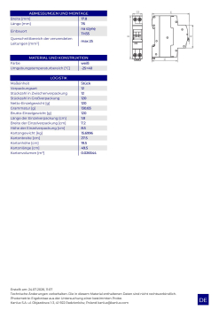 Fehlerstromschutzschalter mit Überstromschutz B16 30mA 6kA 2P KRO6-1M-2/B16/30-A Ideal 90408