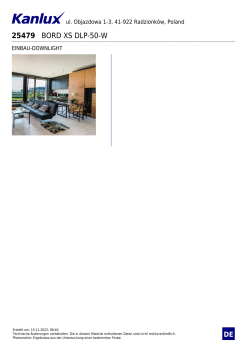 Deckenleuchte BORD XS DLP-50-W weiss GU10 Zylinderleuchte 25479